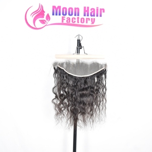 Cheveux humains indiens de grande qualité, extensions vierges, cuticules alignées, frontal bouclé, fournisseur de cheveux Remy, fabricant en Inde - Product Image 5