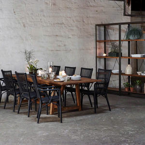 2025 nuevo diseño Silla de comedor de ratán Natural silla de mimbre hecha a mano para apartamento evento Fiesta uso directo de Vietnam-Nhat Minh - Product Image 5