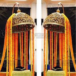 Small Wooden Kundan Hanging <b>Frame</b> for <b>Wedding</b> Decorations - Product Image 2