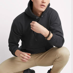 Sweats à capuche personnalisés de luxe en coton épais pour homme, sweats à capuche pour hommes 100% coton épais et respirant - Product Image 5