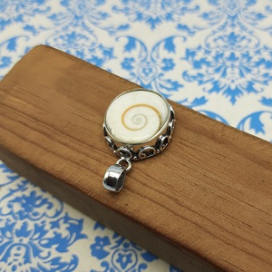 Vente en gros en vrac Pendentif en argent sterling 925 avec œil de Shiva et pierres précieuses Bijoux fins faits à la main avec lunette pour femmes - Product Image 6