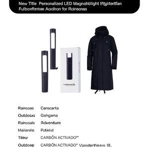 Nuovo Modello: Torcia LED Magnetica Personalizzabile per Avventure all'Aperto - Product Image 2