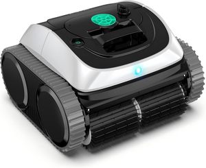 Robot de piscine sans fil C1 01 le plus vendu pour piscines enterrées et hors sol, nettoyeur 4 en 1 pour murs et lignes de délimitation - Product Image 1