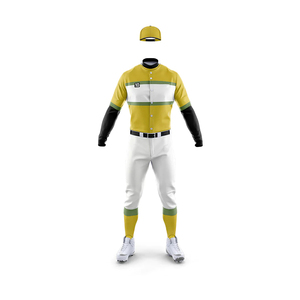Uniforme de baseball pour hommes, de qualité supérieure, design personnalisé, couleur unie, Offre Spéciale, nouveau style, OEM, ODM, 2025 - Product Image 5