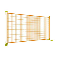 Paneles de Acero Galvanizado y Recubiertos de PVC para Cercas de Piscina, Puerta de Cerca Temporal con Característica Impermeable para Obras de Construcción