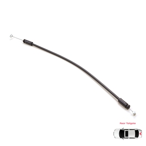 Mécanisme de verrouillage de hayon BDP668 avec poignée de déverrouillage et câble Bowden court pour Kangoo MK1 KC Express FC Kubistar X76 7700354861 - Product Image 1