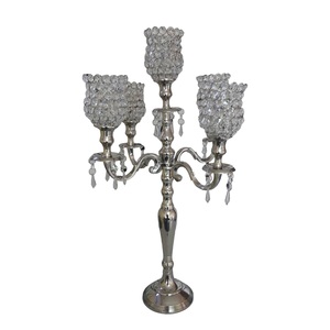 Elegante Candelabro Dorado para Decoración de Comedor, Portavelas (Contáctenos Ahora) - Product Image 5