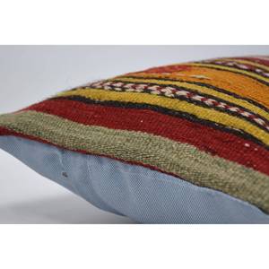 Alfombra de lana Kantha Bohemia multicolor de 12x36 pulgadas Diseño artístico vintage Técnica Kantha tejida - Product Image 5