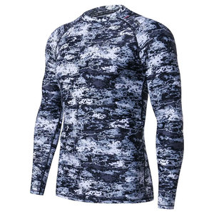 Ropa de gimnasio de diseño personalizado Rash Guard de manga larga de compresión unisex de la mejor calidad para natación de adultos y niños - Product Image 6