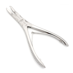 Rongeur à os Beyer professionnel en acier inoxydable robuste, à commande manuelle, design incurvé, instrument chirurgical de base - Product Image 4