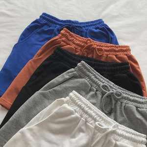 Vente en gros de shorts de sport pour hommes 360 coton GMS French Terry Shorts de sport avec logo personnalisé Gym Fitness avec motif uni teint solide - Product Image 3