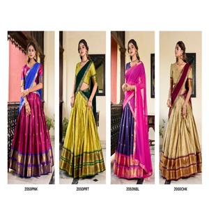 Meilleure qualité tissé à la main traditionnel indien Saree coton soie Paithani artisanat intemporel pour la fête célébrant le patrimoine - Product Image 6