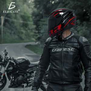 Casco Moto Certificato ABS per Uomo o Donna, Doppia Visiera Integrale Retrattile, Nuovo, per Motocross - Product Image 1