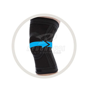 Mangas de rodilla de alta calidad para soporte físico Mangas de rodilla ajustables para recuperación muscular y comodidad - Product Image 3