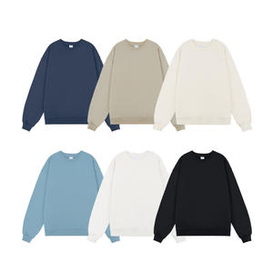 Ras du cou épais 100% coton hiver sweats à capuche pour hommes broderie personnalisée transfert de chaleur bouffée impression coupe régulière - Product Image 6