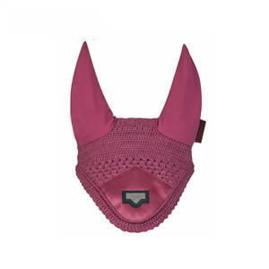 Caballo personalizado de alta calidad Fly Veil Ear Bonnet Producto de equitación ecuestre con todo tipo de diseños disponibles - Product Image 4