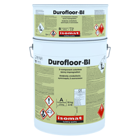 Impregnation époxy transparente bicomposante - Stabilisation en profondeur des sols cimentés |   DUROFLOOR-BI Emballage 10kg/4kg