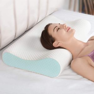 Orthopedic Contour <b>Memory</b> <b>Foam</b> <b>Pillow</b> <b>for</b> <b>Neck</b> and Shoulder <b>Pain</b> Relief Cervical Support, Ergonomic Design, OEM/ODM Available - Product Image 2