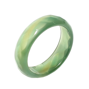 Green Agate Natural Stone <b>Ring</b> Loose <b>Crystal</b> Nature Product - Product Image 1
