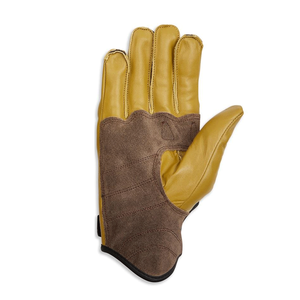Premium Tan Genuine Leather Motorbike Touring Glove Motorcycle Auto Racing Wear Gloves For Men - Product Image 4