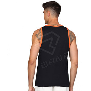 Respirant décontracté grande taille hommes Gym débardeur haute qualité vêtements d'entraînement en gros - Product Image 5