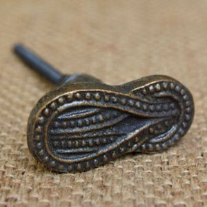 Pomo de cajón de elefante de latón, tirador de armario con forma de Animal Vintage para tocador, armario, muebles, herrajes decorativos - Product Image 6