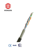 Cables de Red LAN Hongan UTP STP SFTP CAT5E HSYVY5e de Cobre para Interiores, Cable de Telecomunicaciones Ethernet