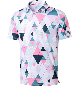 เสื้อโปโลผ้าฝ้ายออร์แกนิกของผู้ชายสำหรับฤดูร้อน100% ระบายอากาศได้ดีออกแบบได้เองด้วยการถักลายโลโก้สีพื้น - Product Image 1