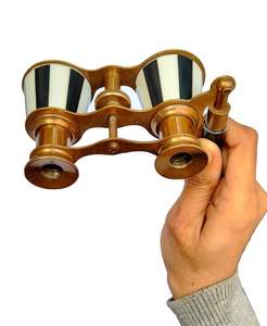 Jumelles d'opéra pour adultes avec poignée, style vintage compact, accessoire de visionnage - Product Image 6