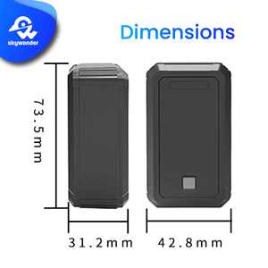 Dispositif de suivi GPS miniature sans fil anti-perte 4G, application TraqCare, télécommande, batterie rechargeable 4200mAh, garantie 1 an - Product Image 3