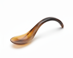 Cuchara de Cuerno de Búfalo Hecha a Mano Ecológica, Utensilio de Cocina Natural para Cocinar, Servir y Regalar - Product Image 6
