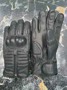 Guantes de Motocicleta de Cuero Personalizados con Diseño Antideslizante en la Palma, Compatibles con Pantalla Táctil, Duraderos para Deportes al Aire Libre - Product Image 2