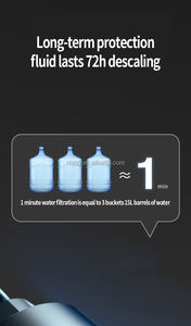 Système de traitement d'eau domestique magnétique manuel, filtre à eau industriel pour toute la maison, <span class=keywords><strong>sans</strong></span> sel, en acier inoxydable - Product Image 6