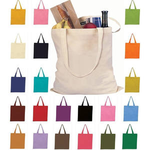 Customizable Solid Color <b>Canvas</b> <b>Tote</b> <b>Bag</b> with Long Handle <b>Plain</b> Customizable Size <b>Canvas</b> Shoulder <b>Bag</b> with Letter Pattern - Product Image 6