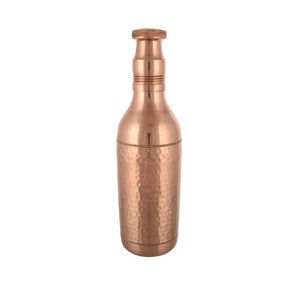 New Elegant Hammered Design Copper <b>Water</b> <b>Bottle</b> Ayurvedic 1000ml <b>Bottle</b> in Pure Copper Customized <b>Water</b> <b>Bottles</b> for Sale - Product Image 4
