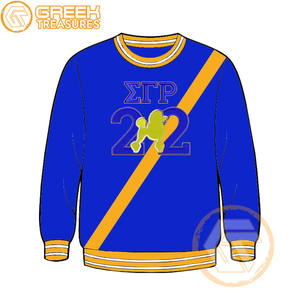 Sudadera de Forro Polar de Algodón de Alta Calidad Personalizada con Bordado de Sigma Gamma Rho para Invierno, Chaqueta Tipo Pullover para Mujer, Ropa Griega - Product Image 4