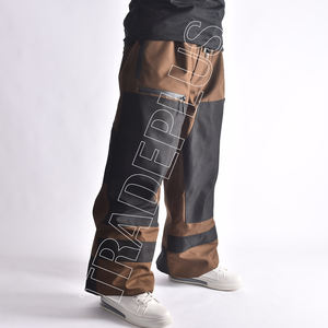 Pantalon de neige pour adulte nouvelle tendance Pantalon de neige imperméable Baggy Pantalon de neige coupe-vent d'extérieur Pantalon de snowboard avec poches extra baggy - Product Image 3