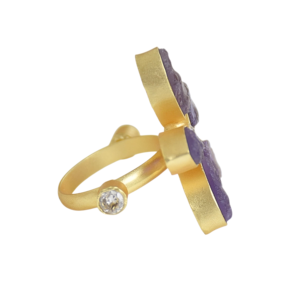 Pendientes Premium con Piedras Preciosas, Recubrimiento Brillante Dorado y Joyería de Calidad Premium - Product Image 4