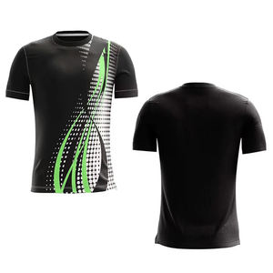 Maillots de volley-ball unisexes en tissu polyester respirant, séchage rapide, légers, confortables, couleur et logo personnalisés - Product Image 3