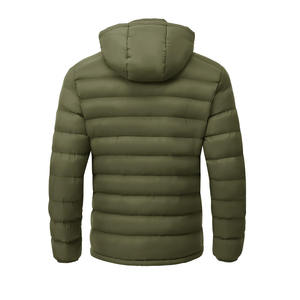 Chaquetas Acolchadas Formales de Camuflaje de Lona de Poliéster 100% Impermeables al por Mayor, con Logotipo Personalizado, Unisex, de Longitud Regular - Product Image 3