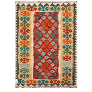 Alfombra Imaco Maimana Afganistán Kilim 122 x 88 cm para colgar en la pared 0g - Product Image 1
