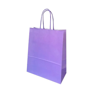 Handmade <b>Large</b> Size Designer Paper <b>Bag</b> Twisted Handles Eco-Friendly Durable Hot Stamping Surface Custom Logo for Supermarket - Product Image 2