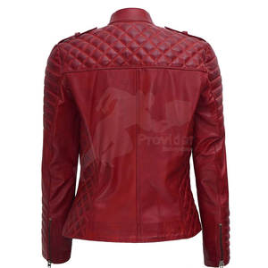 Meilleur prix, veste en cuir pour femme d'hiver confortable, respirante, écologique, tricotée, unie, teinte, couleur personnalisée, logo personnalisé, OEM - Product Image 2