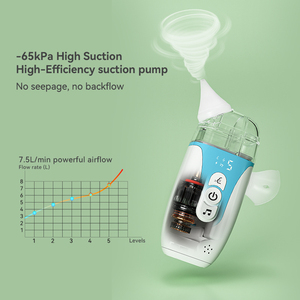 Aspirator Nasal Elektrik Bayi 2026 BARU, Nebulizer Elektrik untuk Bayi Baru Lahir dengan White Noise yang Menenangkan, Merek OEM Pabrik - Product Image 6