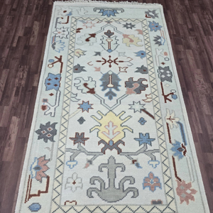 Boho Turkish High Washable Cotton Oushak Farmhouse Runner Rug <b>Pink</b> Persian Kitchen Hallway Entry Living Room Area Rug Set PET - Product Image 1