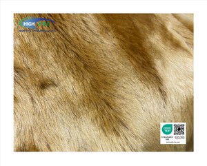 Tissu en fausse fourrure à poils longs de couleur marron, 30 mm, tricoté, peluche, 100% polyester, Thaïlande, haute qualité, pour vêtements, jouets - Product Image 6