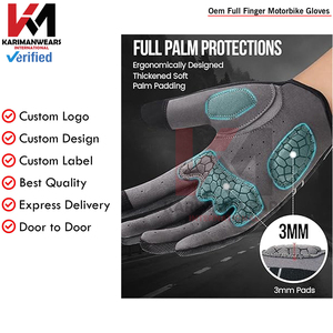 Guantes de Motocicleta, Guantes de Conducción Completos, Impermeables, Antideslizantes, Transpirables, con Función de Pantalla Táctil - Product Image 4