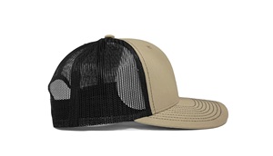 Gorra de camionero de malla caqui/negra, venta al por mayor, sombreros de camionero de alta calidad en blanco, gorra deportiva de moda - Product Image 5