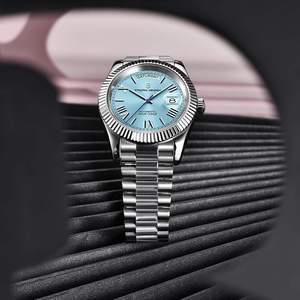 Fashion PAGANIDESIGN New 40mm Men's Fully <b>Automatic</b> Mechanical Watch Calendar Week Waterproof Men's Watch 1783 - Product Image 5