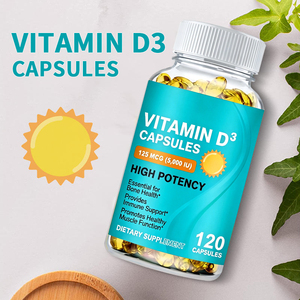 OEM Yetişkinler İçin Günlük D3 Vitamini Güneş Vitamini Bağışıklık Sistemini Güçlendirir Daha Güçlü Kemikler Daha İyi Ruh Hali Artırır Geliştirilmiş Sağlık Doğal Az Yağlı - Product Image 2